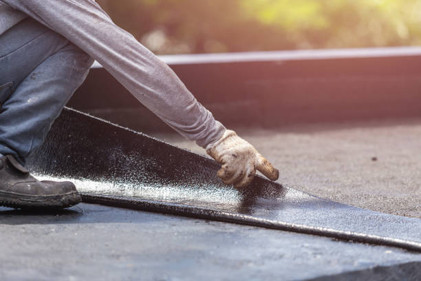 Professional Waterproofing technician working in Greenville, NC